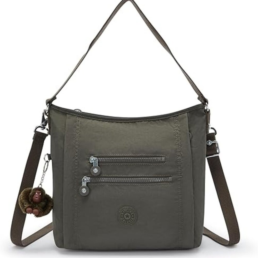 Kipling Belammie Handbag, Field Green - NEW